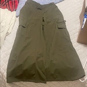 OQQ Olive Green Women's Cargo pants